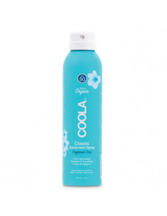 Coola Classic Body Organic Sunscreen Spray Spf50 Fragrance Free 177ml