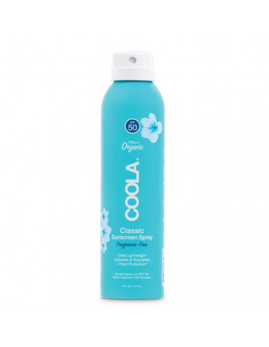 Coola Classic Body Organic Sunscreen Spray Spf50 Fragrance Free 177ml