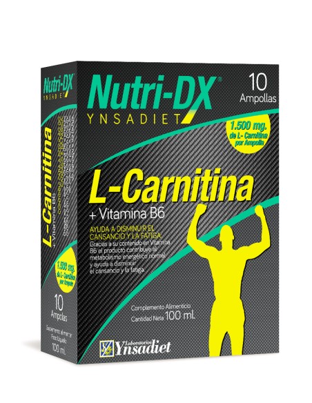 Ynsadiet L Carnitina 10 Ampollas Nutri Dx