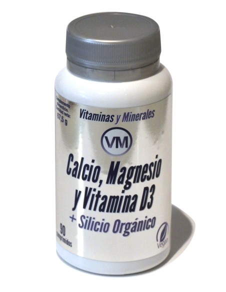 Ynsadiet Calcio Magnesio Vtd3 Silicio Org 90 Comp