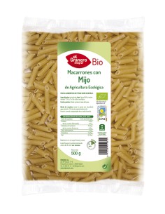 Granero Macarrones Con Mijo Bio 500g