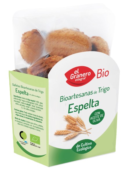 Granero Galletas Artesanas De Espelta Bio 220g