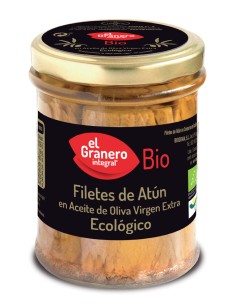 Granero Filetes De Atun Bio 195g
