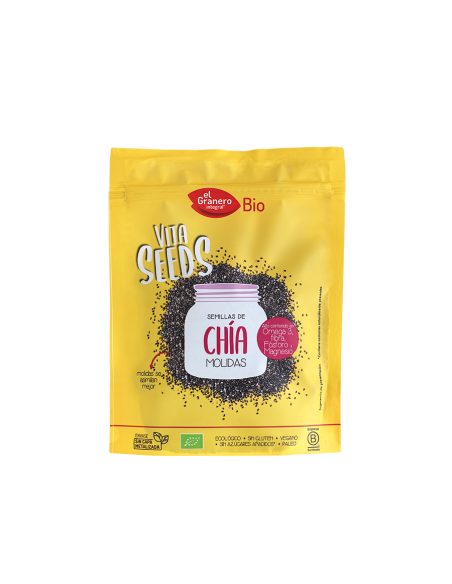 Granero Vitaseeds Semillas De Chia Molidas Bio 200g