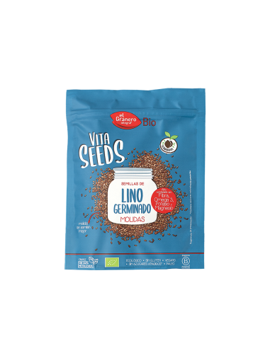 Granero Vitaseeds Lino Germinado Bio 200g Granero Vitaseeds Lino Germinado Bio 200g