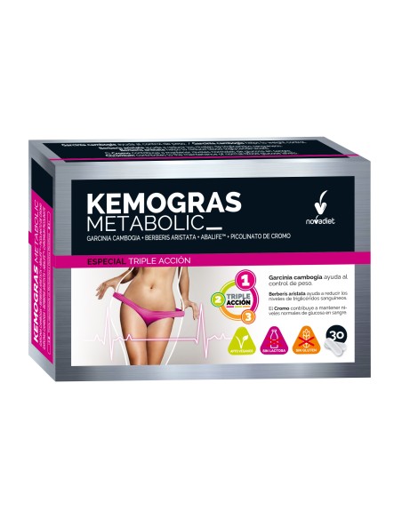 Novadiet Kemogras Metabolic 30 Caps Veg