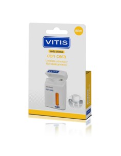 Vitis Fil Dentaire Avec Cire 50mts