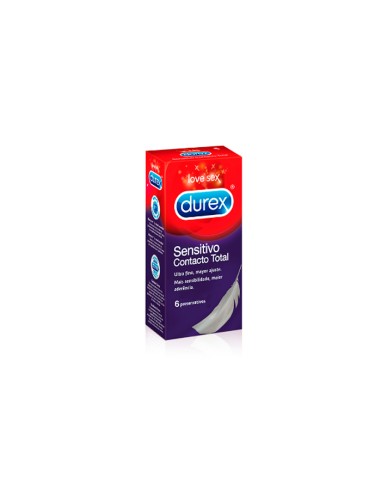 Durex Condoms Total Contact 6U Durex Condoms Total Contact 6U