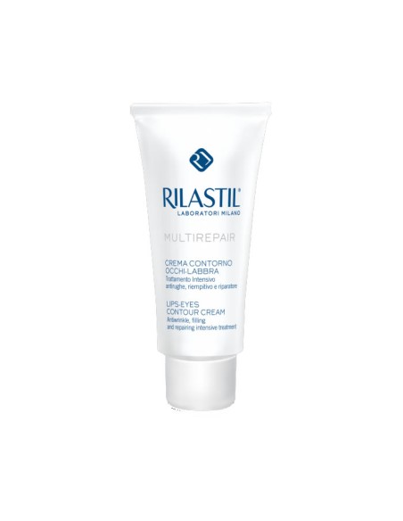 Rilastil Multirepair Lèvres-Yeux Crème Contour 15ml