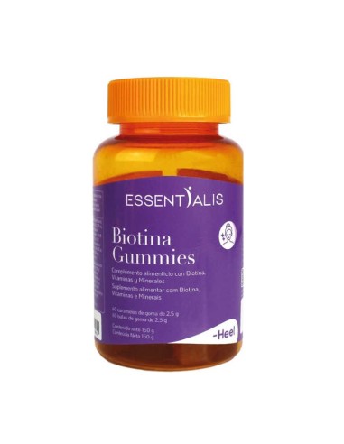 Essentialis Heel Gummies Biotine 60 Unités