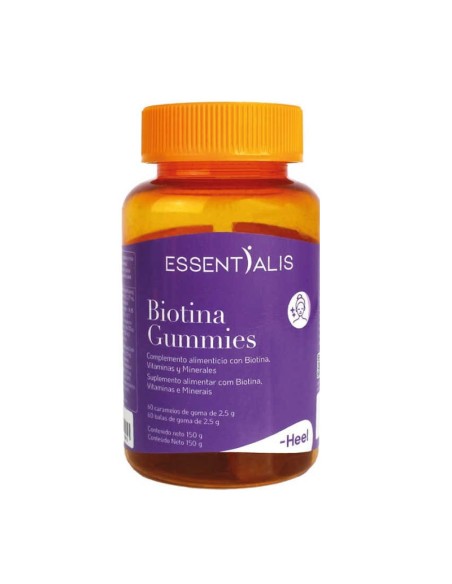 Essentialis Heel Gummies Biotine 60 Unités