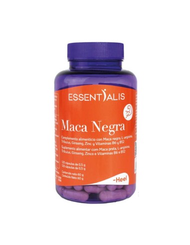 Essentialis Heel Maca Noire 120 Capsules Essentialis Heel Maca Noire 120 Capsules