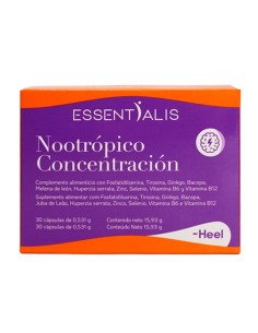 Heel Essentialis Nootropique Concentration 30 Capsules
