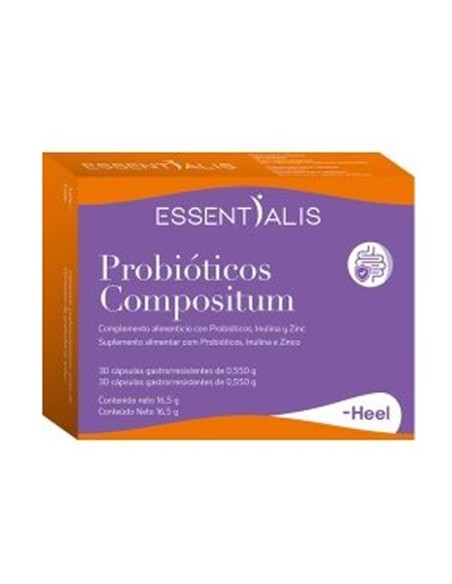 Essentialis Heel Probiotiques Compositum 30 Capsules