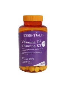 Essentialis Vitamine D3 Vitamine K2 180 Comprimés