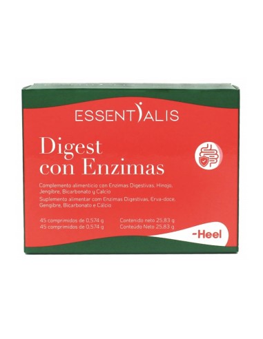 Heel Essentialis Digest Avec Enzymes 45 Comprimés Heel Essentialis Digest Avec Enzymes 45 Comprimés