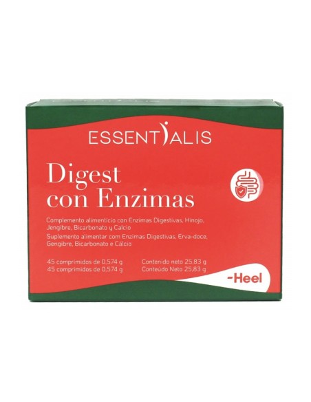 Heel Essentialis Digest Avec Enzymes 45 Comprimés