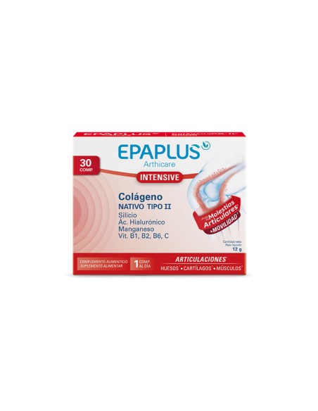 Epaplus Arthicare Intensive Collagène Natif Type II 30 Comprimés