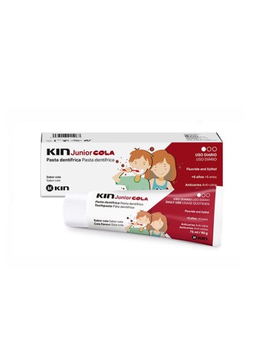 Fluorkin Junior Dentifrice Saveur Cola 75 ml Fluorkin Junior Dentifrice Saveur Cola 75 ml