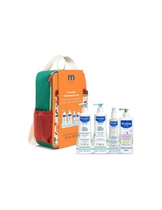 Mustela Family Terracotta Ensemble de sac à dos 5 pièces