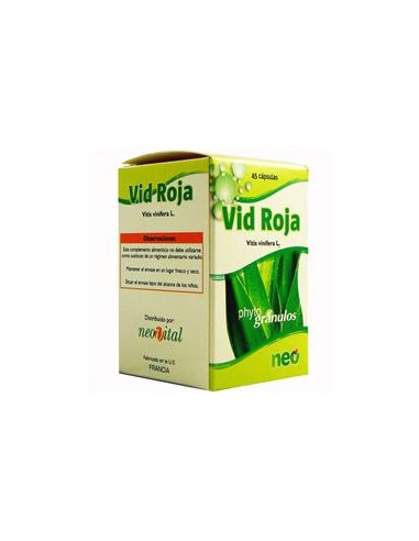 Neo Fitogranulos Vid Roja 45 Caps Neo Fitogranulos Vid Roja 45 Caps