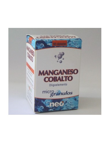 Neo Microgranulos Manganeso Cobalto 50 Caps Neo Microgranulos Manganeso Cobalto 50 Caps