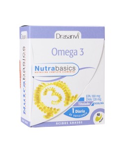 Drasanvi Omega 3 1000 Mg 48 Perlas Nutrabasicos