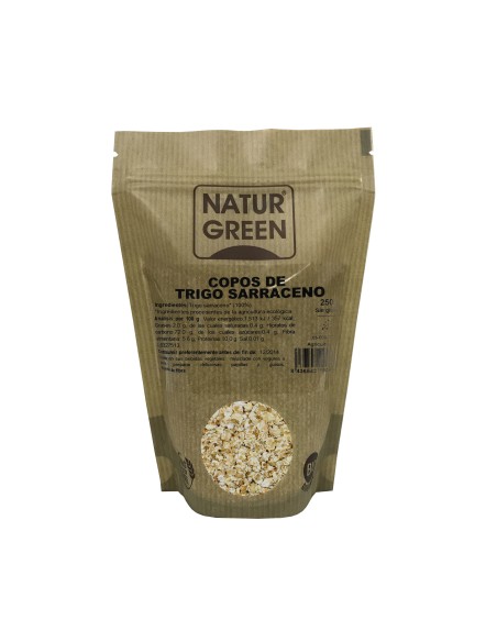 Naturgreen Copos Trigo Sarraceno Bio 250g S-Gluten
