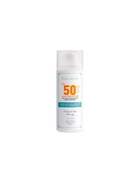 Alma Secret High Protection Crema Facial Spf50 50ml