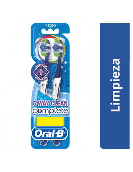 Oral-B Complete Brosse À Dents Medium 2 Unités