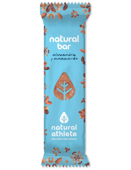 Natural Athlete Barrita Energetica De Almendra y Anacardo Bio