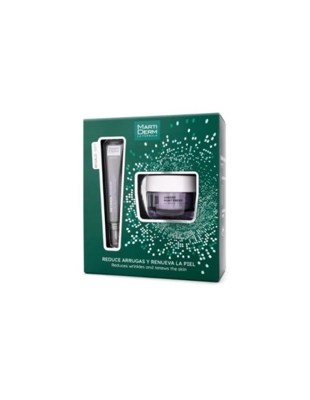 Martiderm Crème de Nuit Améthyste 50 ml Coffret 2 Pièces