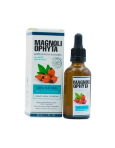 Magnoliophyta Huile De Rose Musquée À L'Acide Hyaluronique 50ml