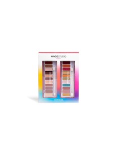 Magic Studio Powerful Cosmetics Magic Paleta Doble Matte y Metal 24 Co