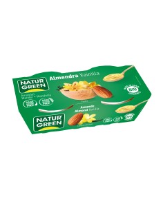 Naturgreen Almendras Bio Vainilla 2 X 125g