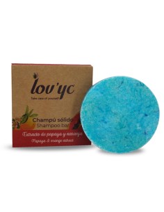 Elie Saab Lovyc Papaya y Naranja Champu Solido 50g