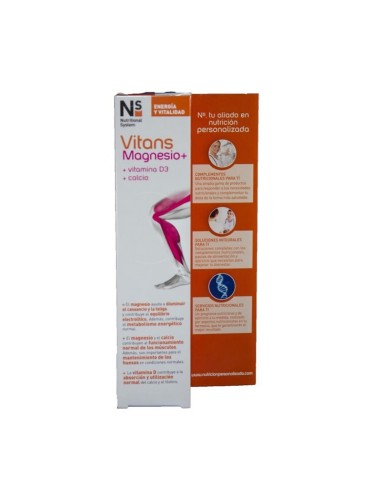 Ns Vitans Magnésium Plus 15 Comprimés Effervescents Ns Vitans Magnésium Plus 15 Comprimés Effervescents