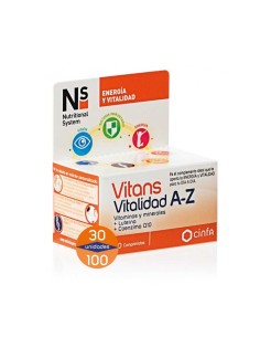 Ns Vitans Vitalité A-Z 30 Comprimés