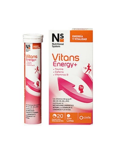 Ns Vitans Énergie+ 20Comprimés Ns Vitans Énergie+ 20Comprimés