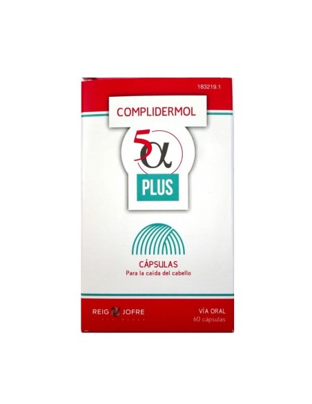 Complidermol 5 Alpha Plus 60 Capsules