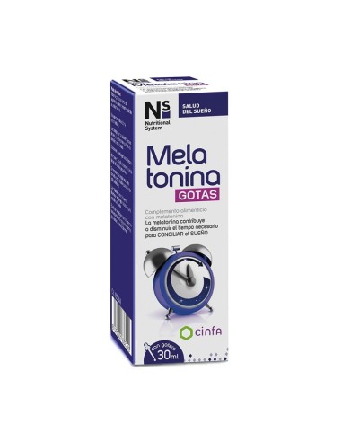 Ns Mélatonine Gouttes 30 ml Ns Mélatonine Gouttes 30 ml