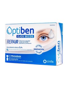 Optiben Réparation Yeux Secs 20 Unidoses