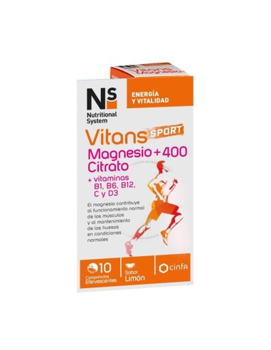 Ns Vitans Magnésium+ 400 Citrate Ns Vitans Magnésium+ 400 Citrate