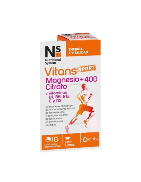 Ns Vitans Magnésium+ 400 Citrate