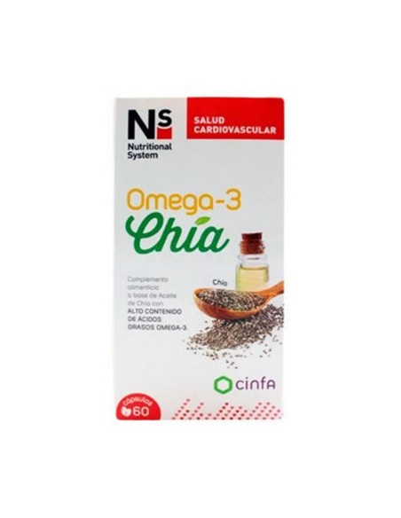 Ns Omega 3 Chia 60 Gélules