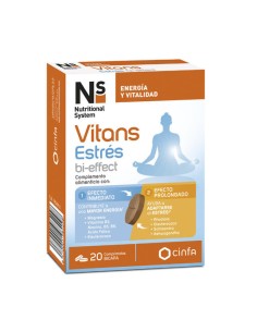 Ns Vitans Stress Bi-Effet 20 Comprimés