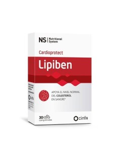 Ns Cardioprotect Lipiben 30 Comprimés