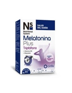 Ns Mélatonine Plus Tryptophane 30 Comprimés