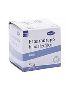 Sparadrap Hypoallergénique Hartmann Papier 5m x 2,5cm