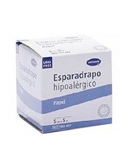 Sparadrap Hypoallergénique Hartmann Papier 5m x 2,5cm